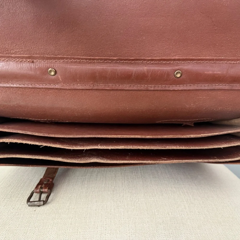 Case Navigation DEAD RECKONING type A-4 vintage Wright Leather WWII briefcase
